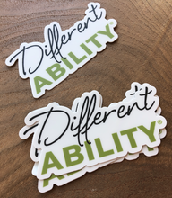 Load image into Gallery viewer, Different Ability® Logo Sticker