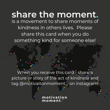 Load image into Gallery viewer, Promotional motivation moment.™ Cards
